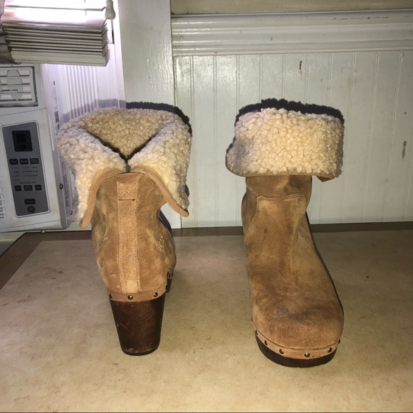 UGG shearling suede booties - Picture 7 of 8